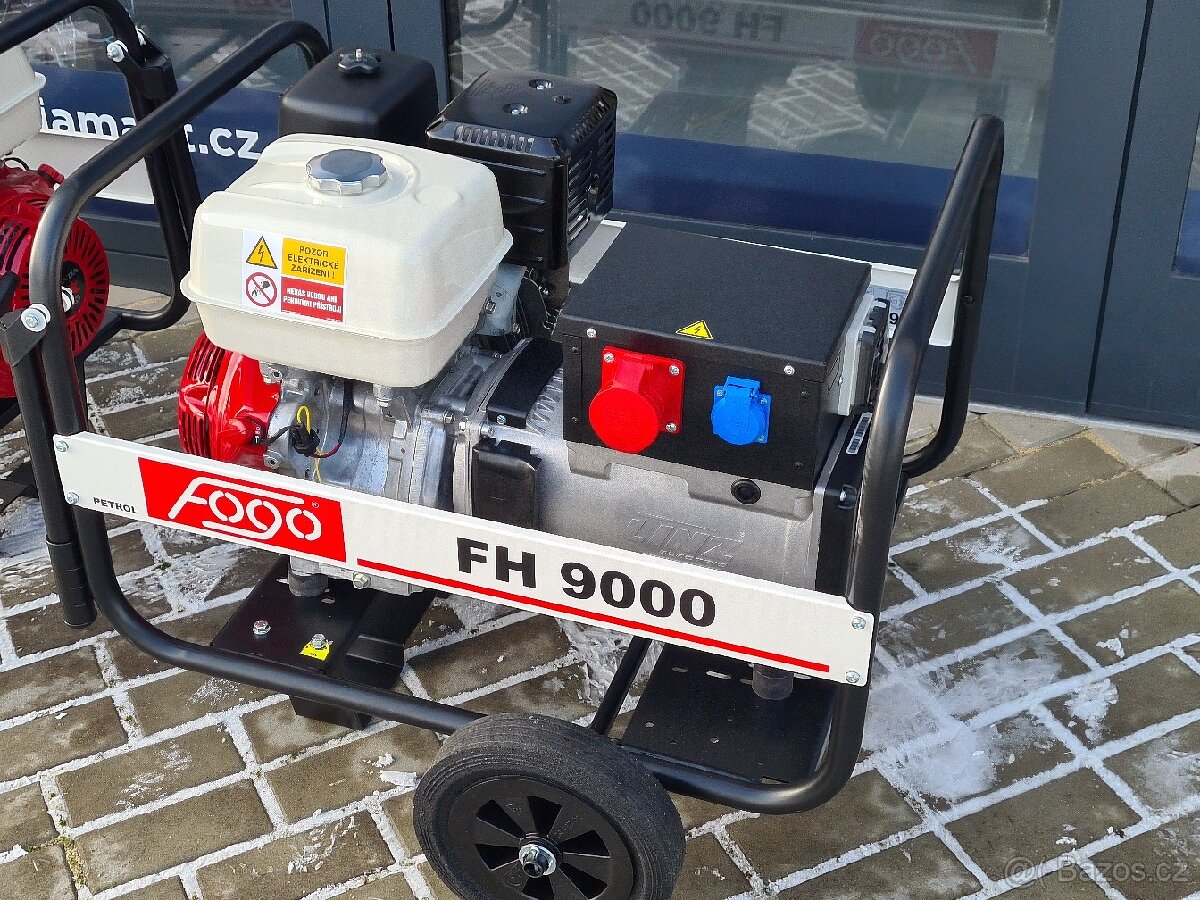 FOGO Elektrocentrála HONDA FH9000, 400V/8,7kVA, - 5