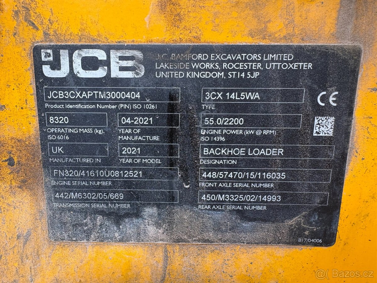 JCB 3CX Traktorbagr - 5