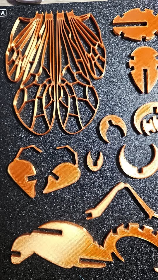 3D puzzle - moucha - 5