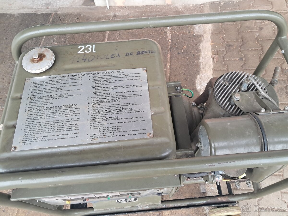 Vojenská centrála 4kw - 5