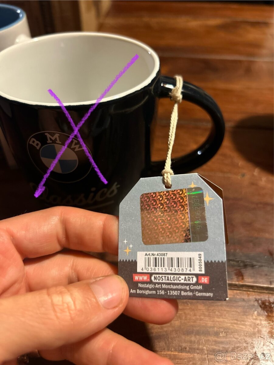 Keramicke hrnicky BMW - 5