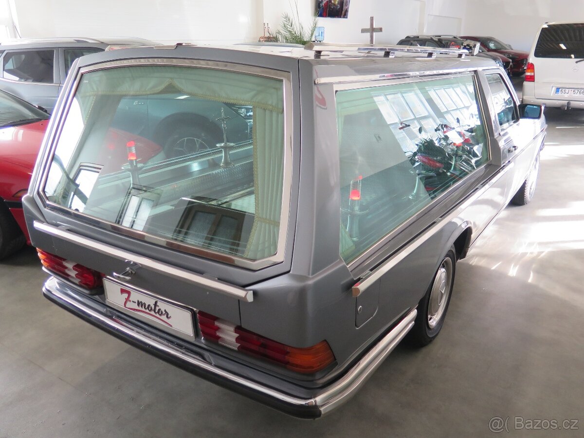Mercedes-Benz W123 3.0D pohřební vůz, TOP STAV - 5