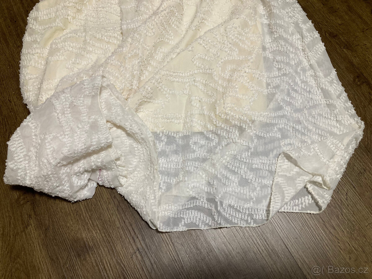 champaigne svatební šaty vel 40/42 - 5