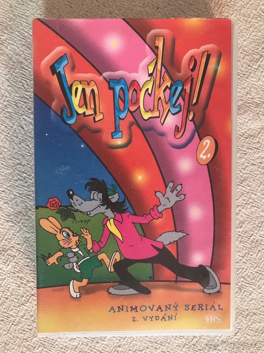 VHS Malý touster, Jen počkej , Krtek, Space Jam. - 5