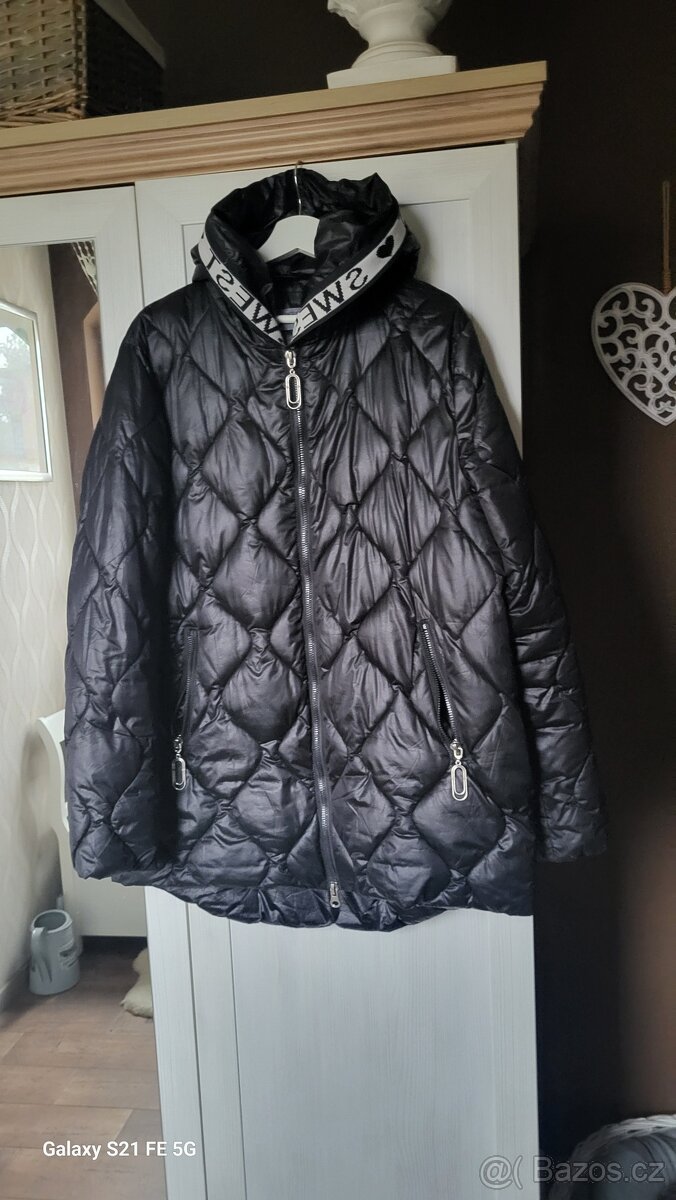 BUNDA ZIMNÍ PROŠÍVANÁ MÓDNÍ vel.XXL - 5