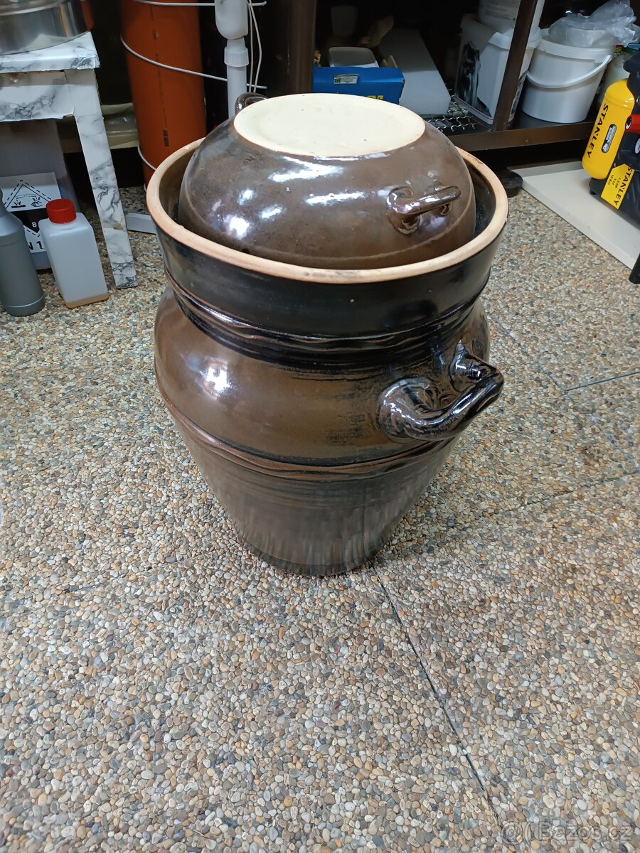 Kameninový hrnec / sud - 5