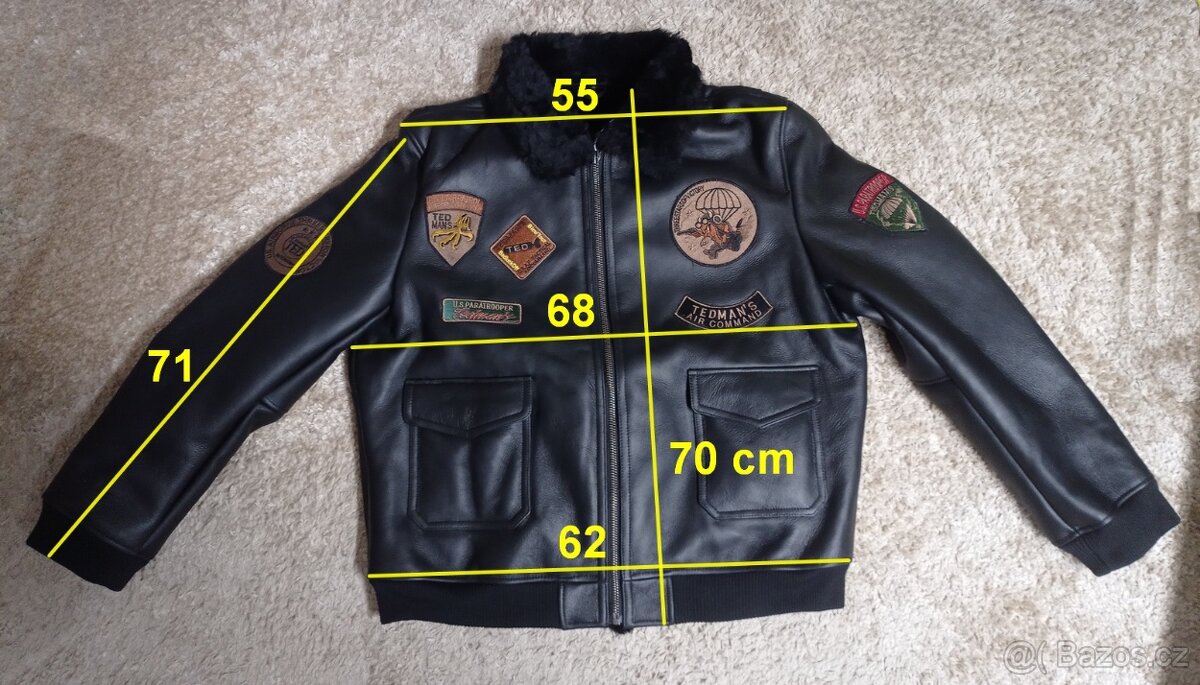 NOVÁ zimní bunda Copersian z ovčí kůže - XL a 2XL - 5