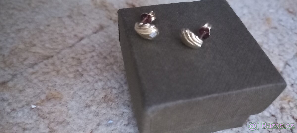 Zlaté naušnice 14karát - 5