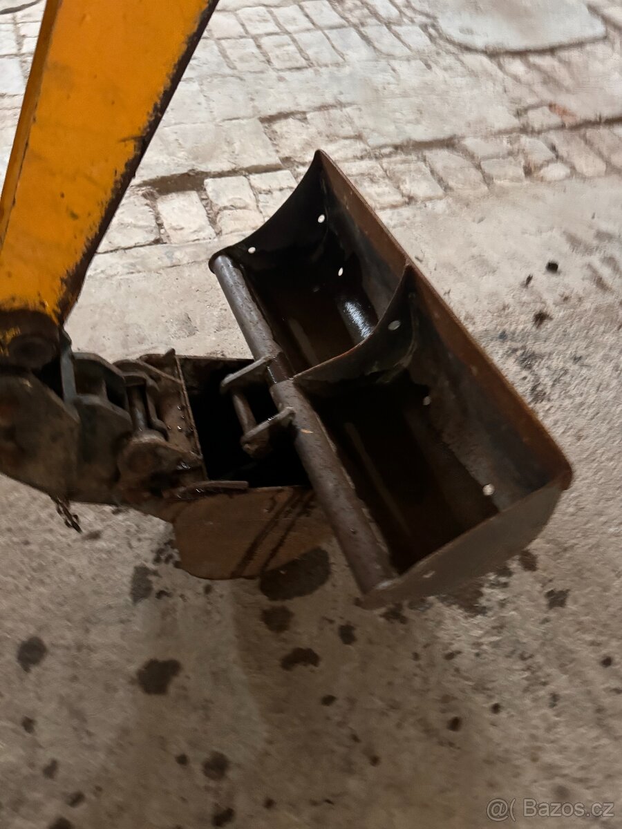 Minibagr JCB 8010 2x lzice precepovany - 5