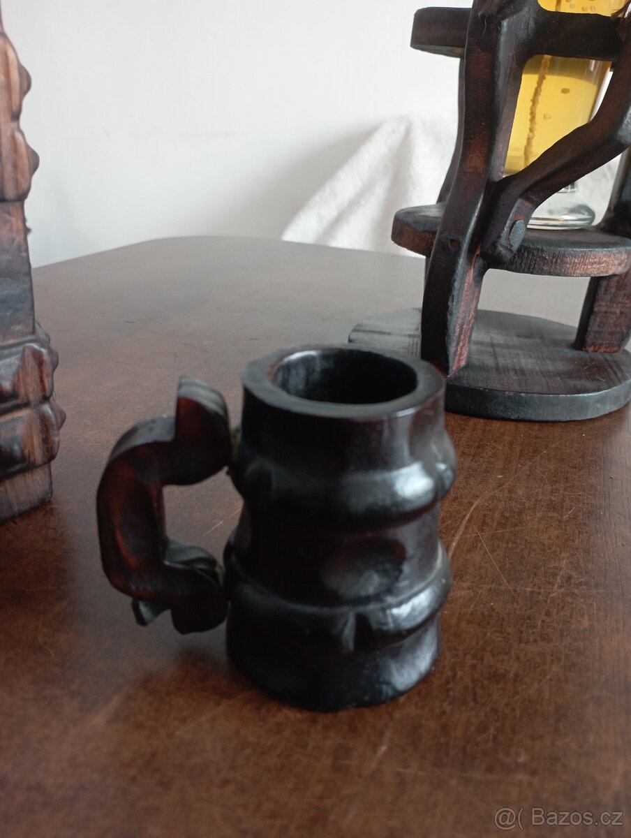 Stojan plus půllitr dřevo - 5