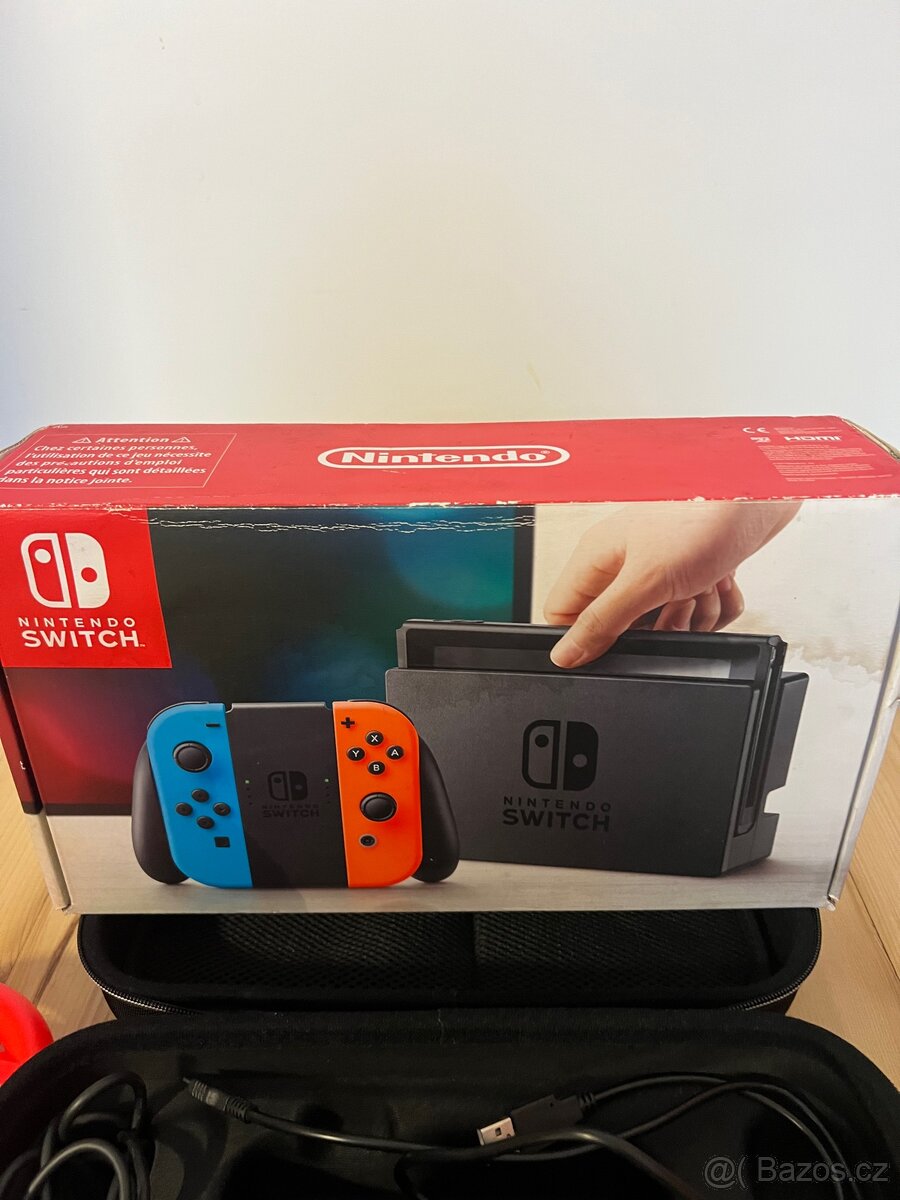 Nintendi switch V1 unpatched + příslušenství - 5