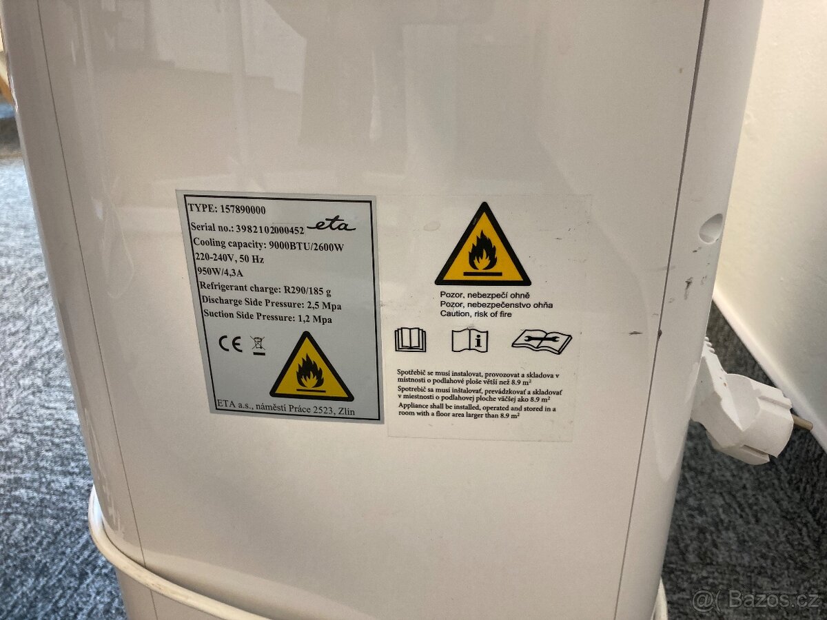 Mobilní klimatizace ETA - 5