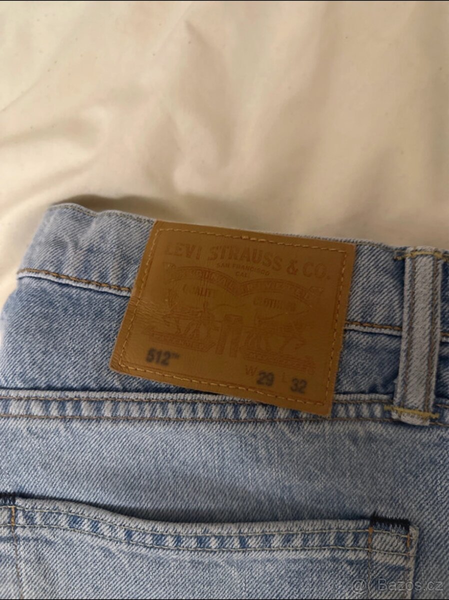 Světle modré džíny Levi’s - 5