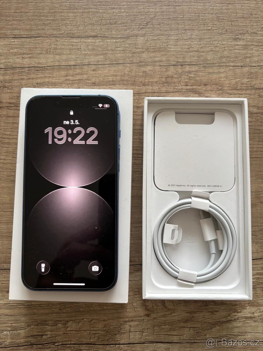 iPhone 13 mini 128 GB modrý - 5