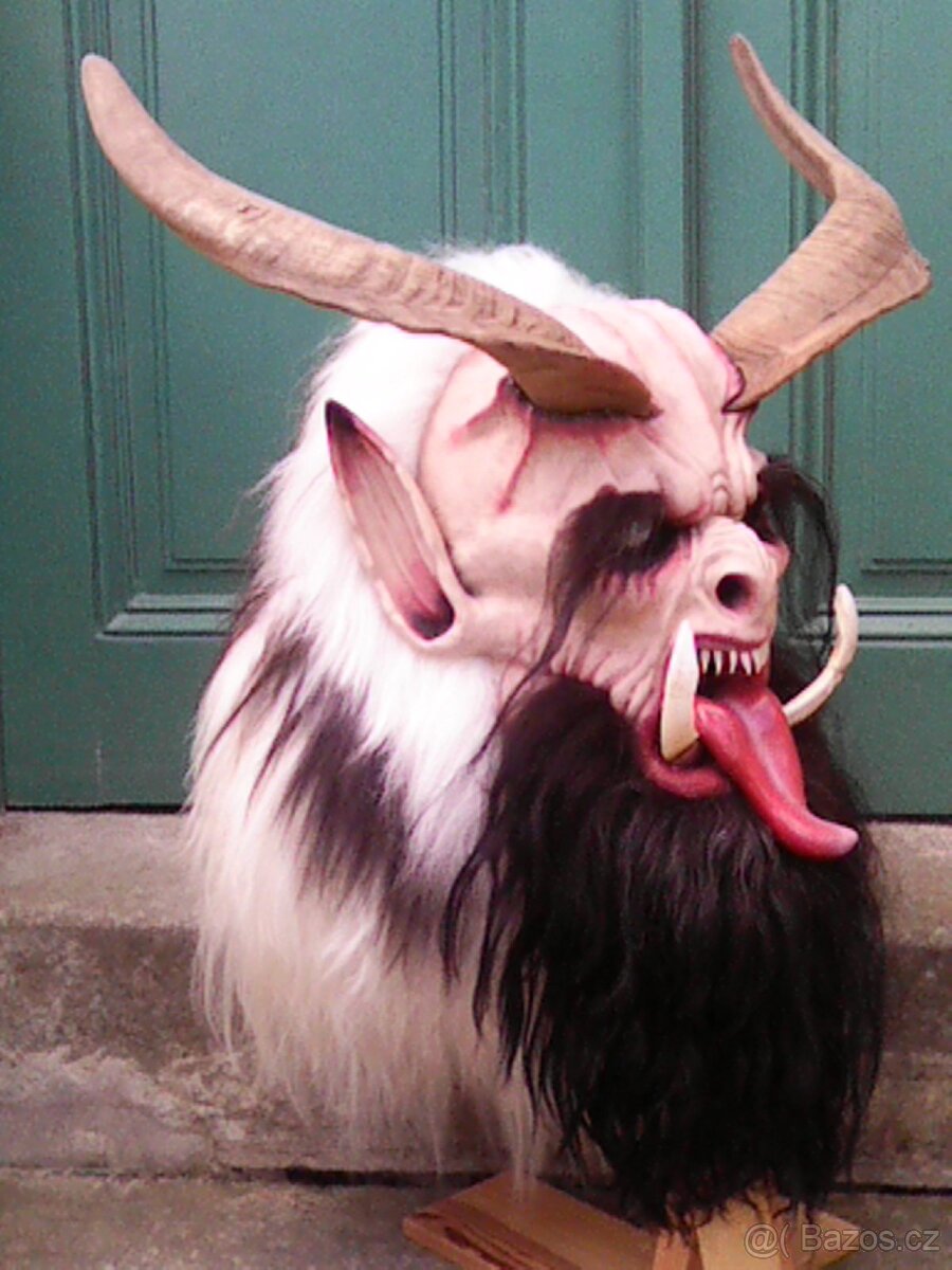 Krampus maska čerta FOUSÁČE - 5