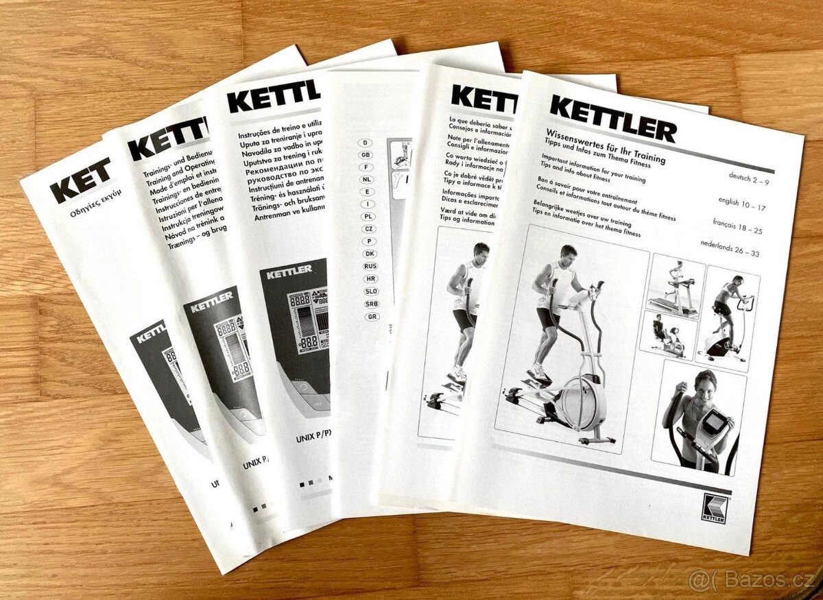 Eliptický trenažér KETTLER UNIX P - 5