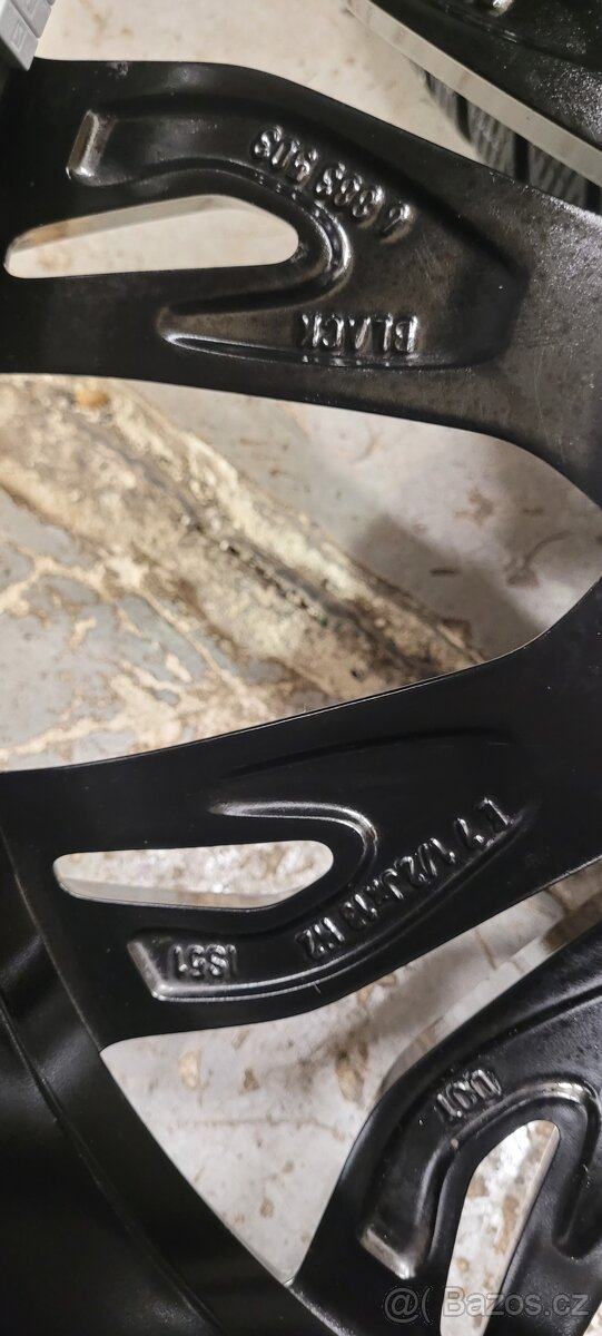 Bmw X1:F48, 18' alu disky,černé, zimní set, tpms - 5