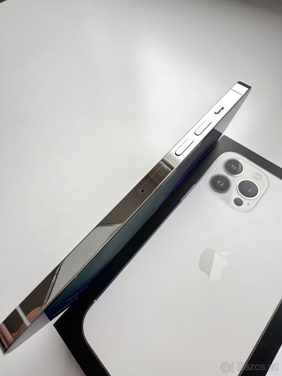 iPhone 13 Pro Max, 1 TB (1024 GB), stříbrný, TOP stav - 5