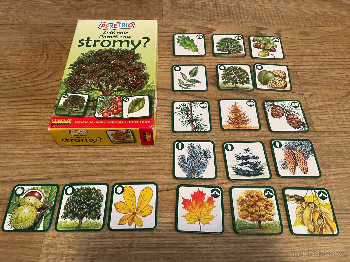 Pexeso, Pexetrio, stromy - 5