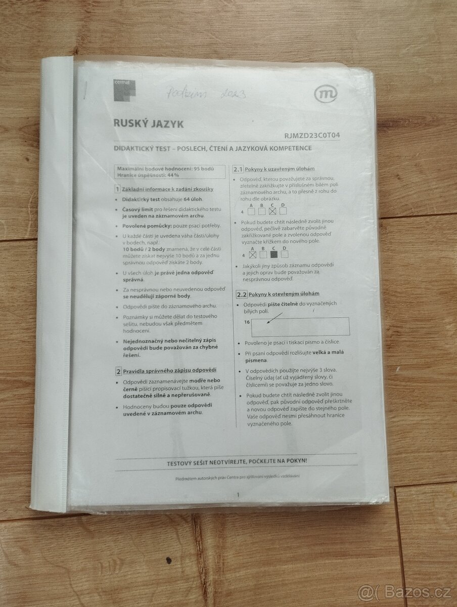 Didaktické testy - 5