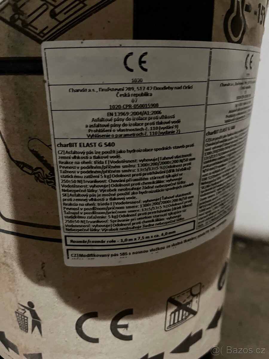 Asfaltový pás (IPA) Elast G S40 - 5