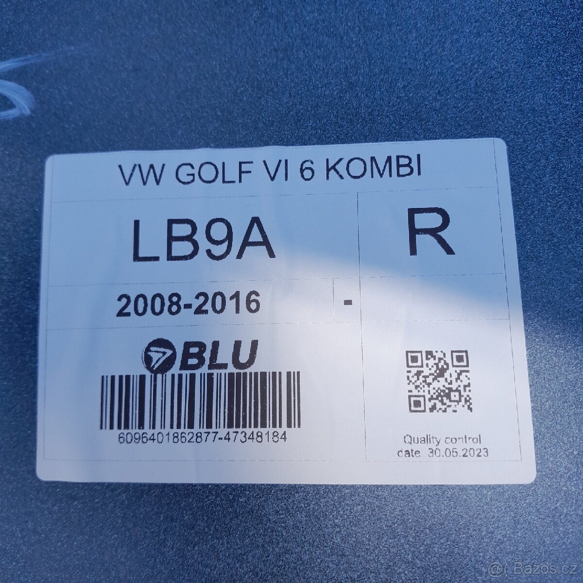 Blatník VW GOLF VI 6, PRAVÝ NOVÝ - 5