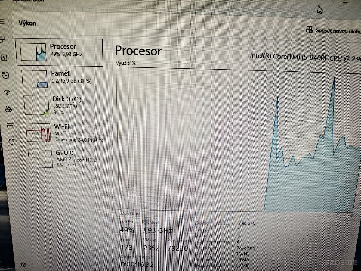 Starší herní počítač s Windows 11, i5, 16GB a 500GB SSD - 5
