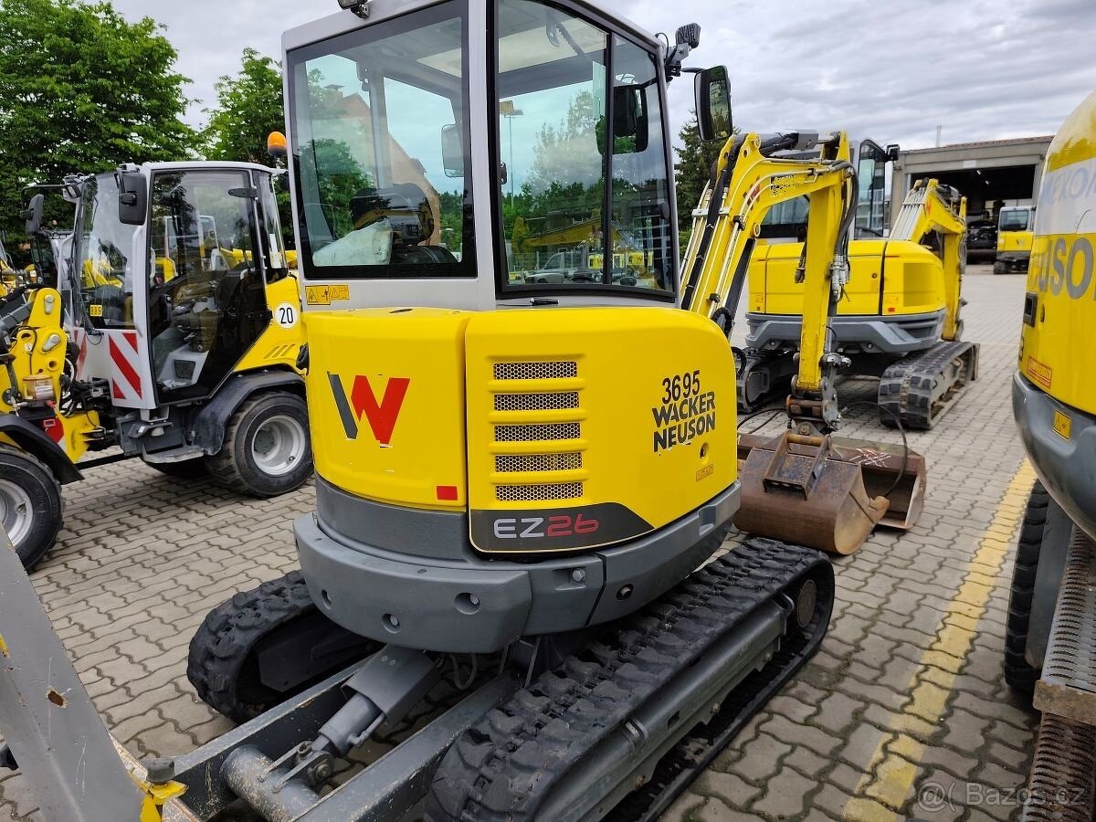 Pásový bagr Wacker Neuson EZ 26 - 5