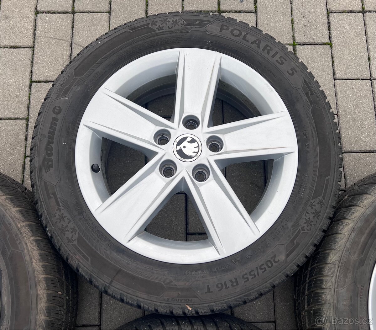 Octavia - 16" Star + zimní 205/55 R16 Barum - 5
