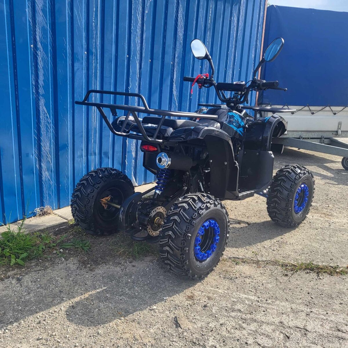 Čtyřkolka XTR Python 125cc 7" modrá - 5