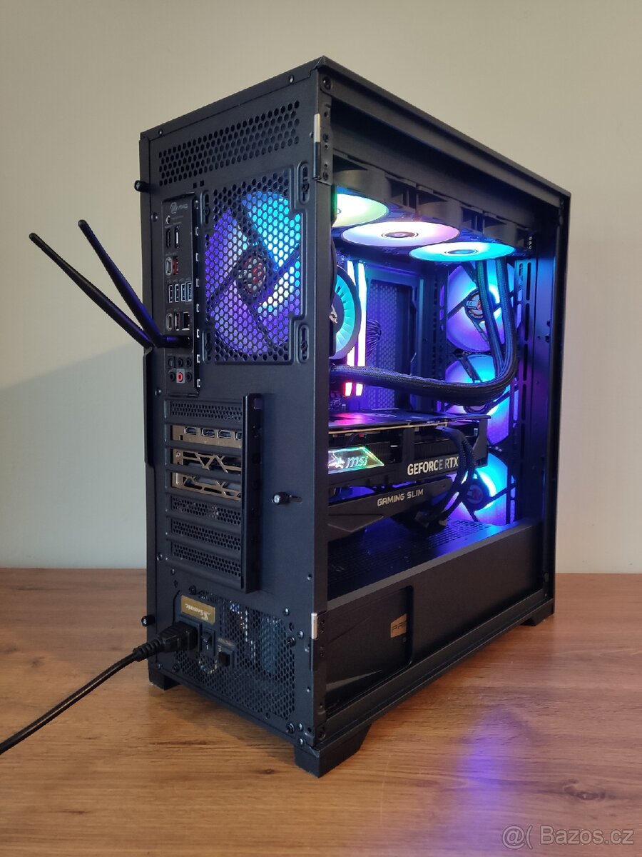 Herní PC: RTX 4090 24gb, Ryzen 7 7800x3d, 64gb ram, ZÁRUKA - 5