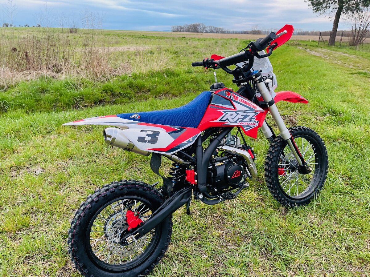 Pitbike Leramotors Jaguar 125ccm, kola 17/14, red - 5