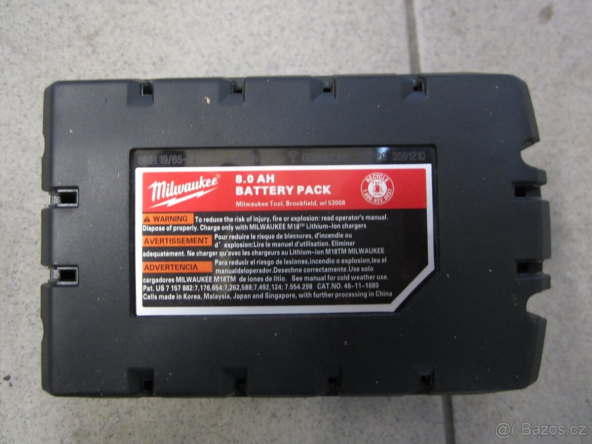 M18 8Ah High Output-nové - 5