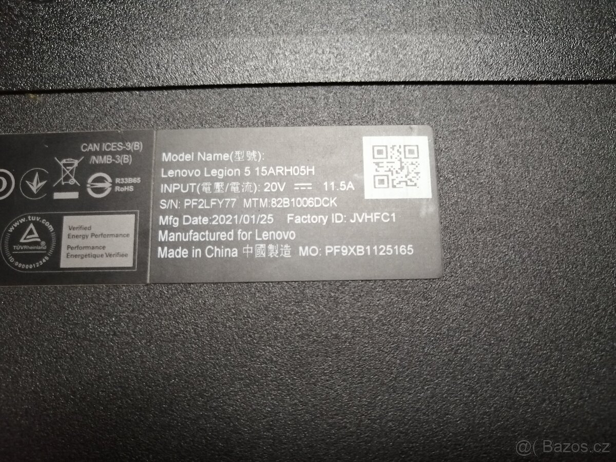 Lenovo Legion 15 ARH05H - 5