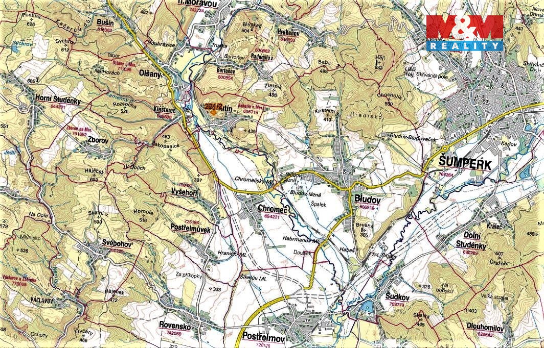 Prodej louky, 7386 m², Bohutín nad Moravou - 5