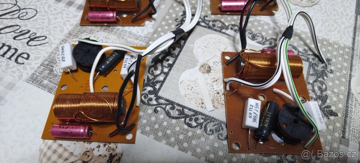 Dvoupásmové vyhýbky Tonsil 8 ohm...... pár - 5