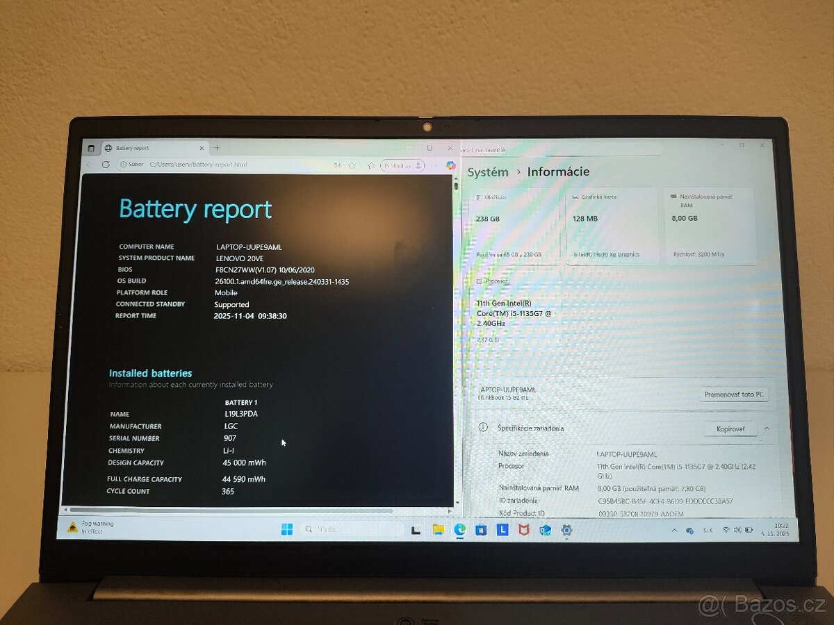 Lenovo ThinkBook 15 G2 | i5-1135G7| 8→32 GB RAM 256→1TB SSD - 5