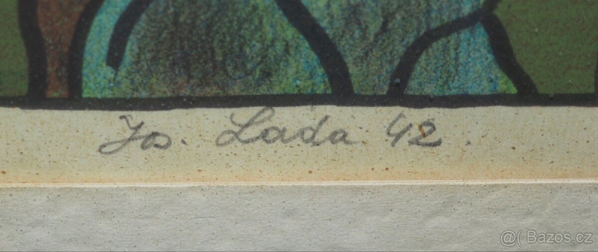 Prodám obrazy J. Lada - 5