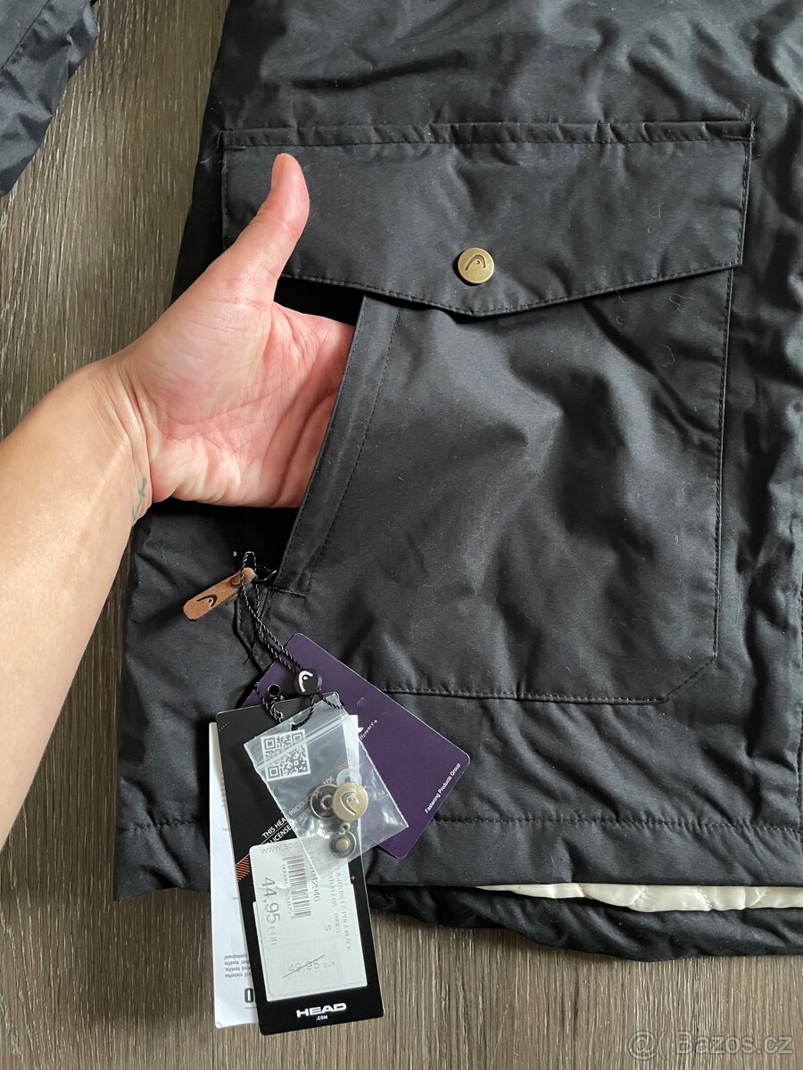 Nová dámská zimní parka Head, vel. S - 5