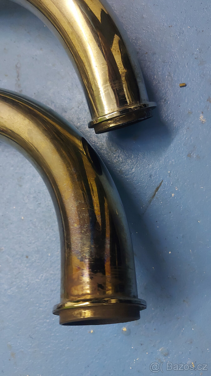 Jawa 250/559 590 Panelka SPORT kolena výfuků - 5