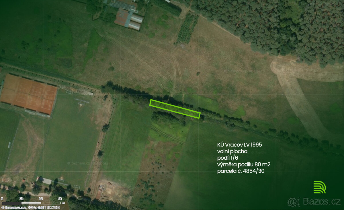 Prodej pozemků KÚ Svatobořice LV 364 a Vracov LV 5580 a LV 1 - 5