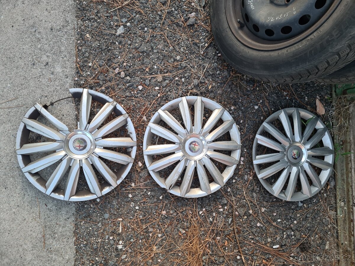 Prodám disky + gumy - zimní - 185/65 R15 - 5