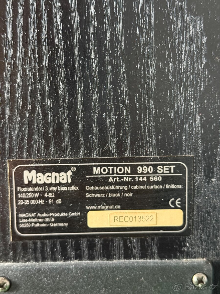 MAGNAT 5.1 MOTION SET 990 + RECEIVER - 5