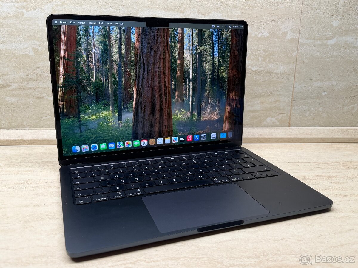 MacBook Air 13.6", M3, 8GB, 256GB, Midnight - 5