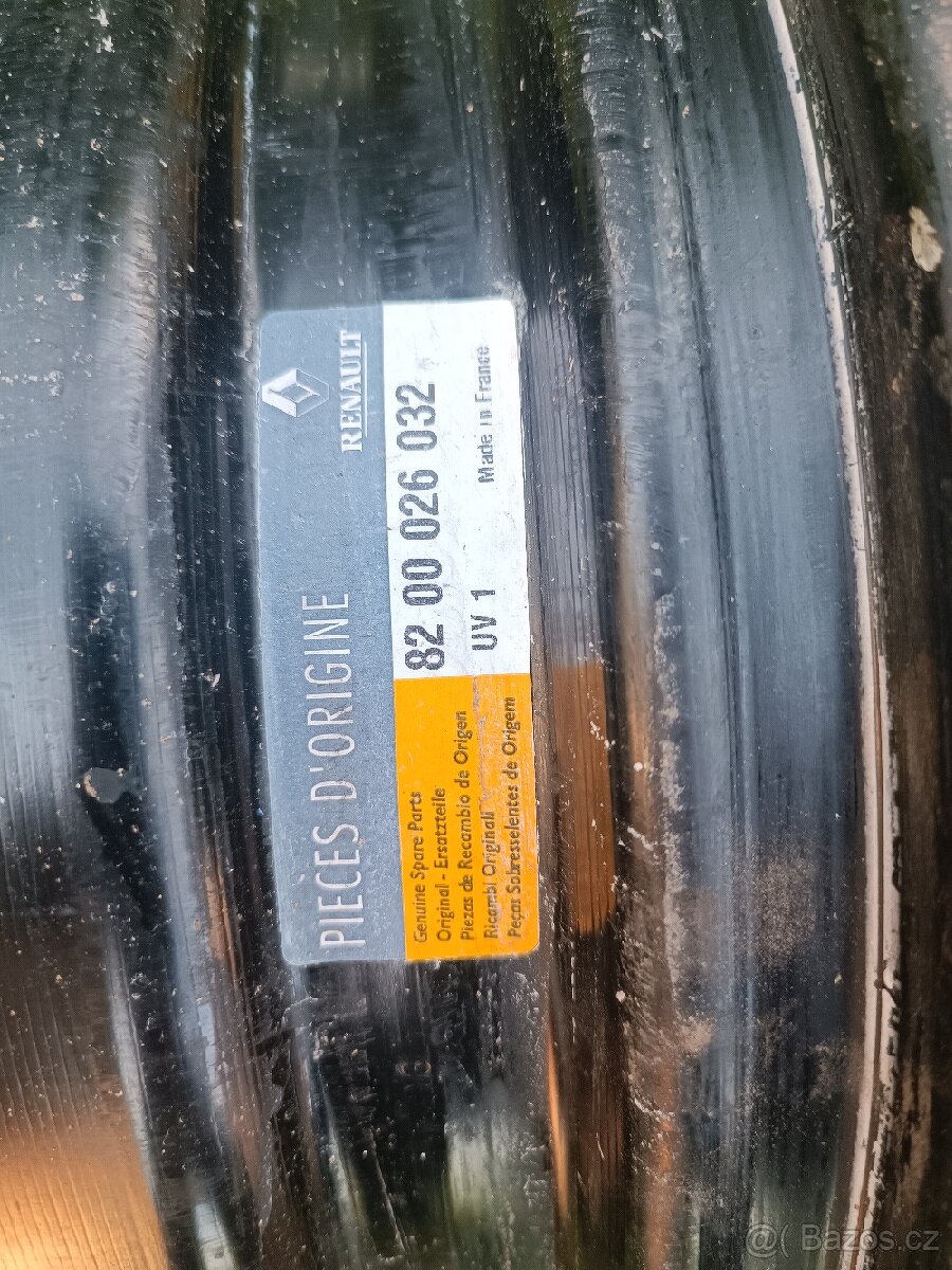 Plechové disky Renault 4×100 , r 16 - 5