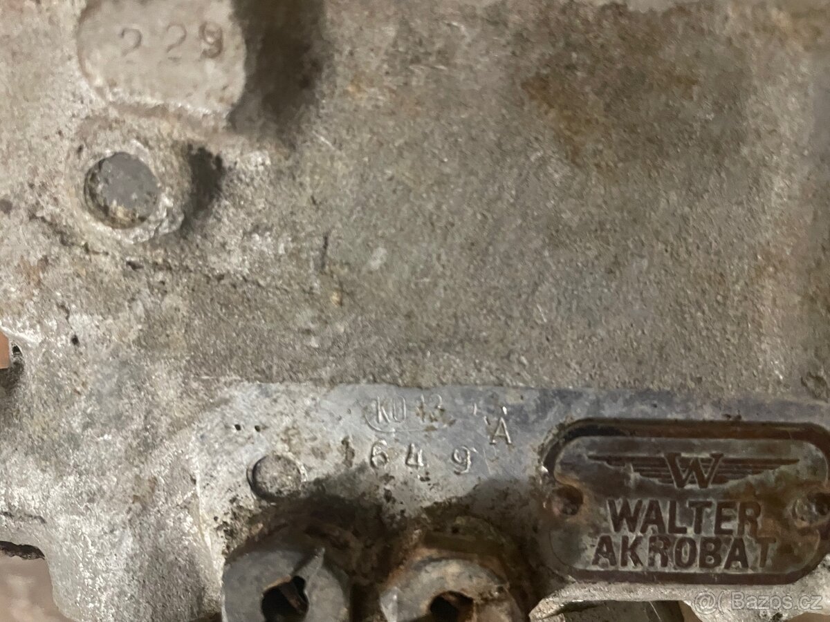 Prodám karburaci WALTER AKROBAT - 5