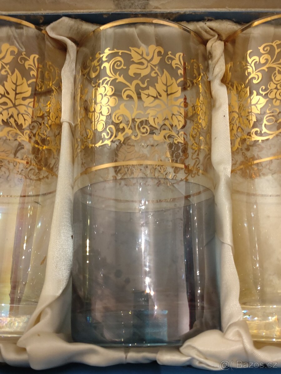 Skleničky barevné RETRO CZECHOSLAVAKIA - 5