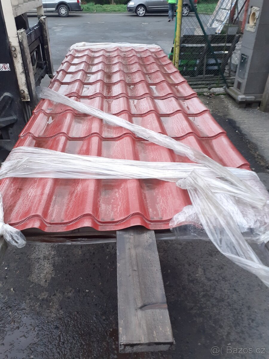 Plechová střešní krytina Blachotrapéz - 5