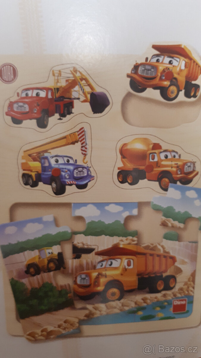 Dřevěné puzzle Tatra v lomu 13 dílků - 5