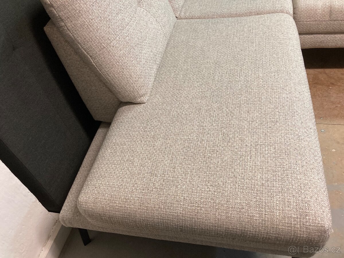 Rohová sedací souprava-Taburet-MONDO Assea-Nová - 5